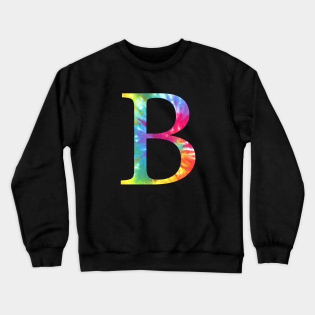 Tie Dye B Crewneck Sweatshirt by lolosenese